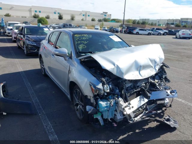 LEXUS CT 200H 2016 jthkd5bh0g2258612