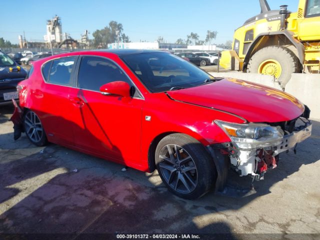 LEXUS CT 200H 2017 jthkd5bh0h2296729