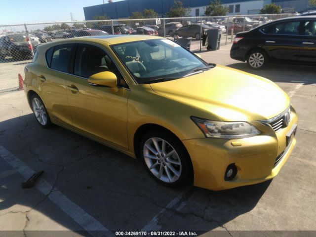 LEXUS CT 200H 2011 jthkd5bh1b2046598