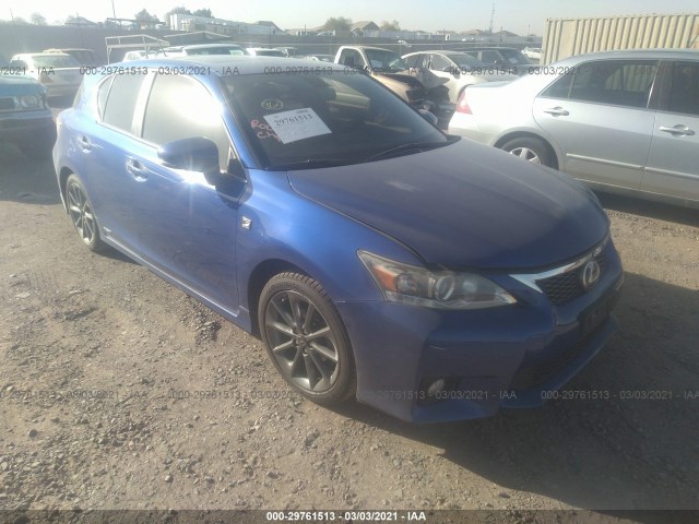 LEXUS CT 200H 2012 jthkd5bh1c2056727