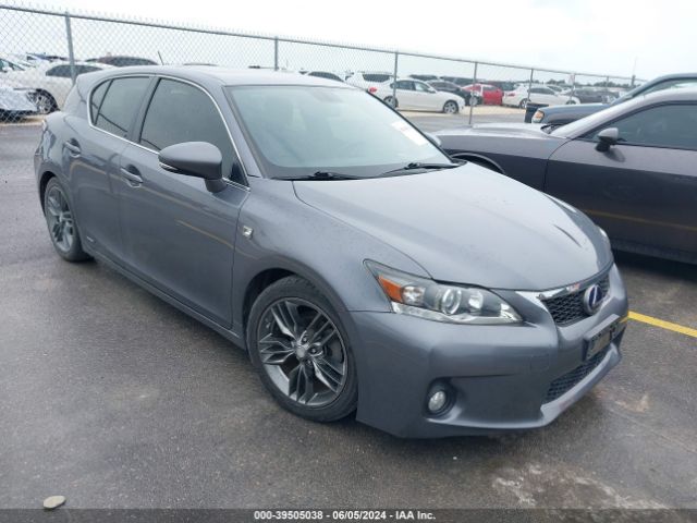 LEXUS CT 2012 jthkd5bh1c2078985