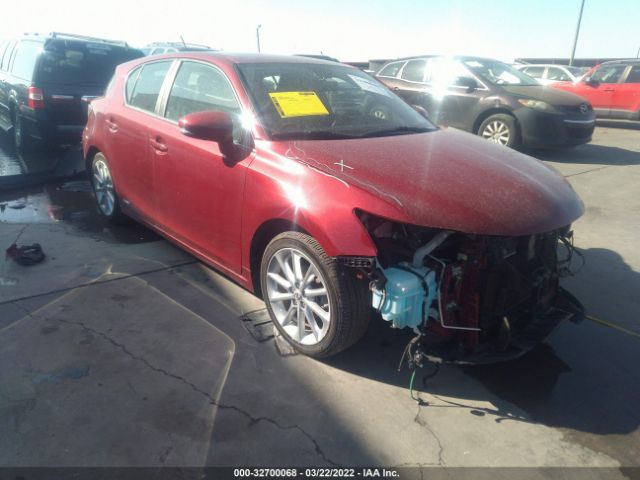 LEXUS CT 200H 2012 jthkd5bh1c2090926