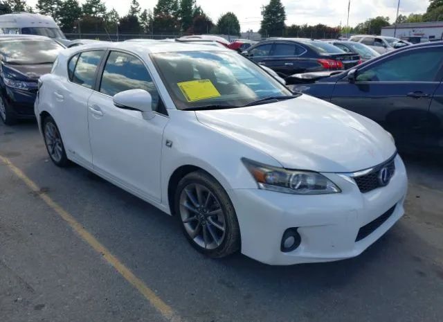 LEXUS CT 200H 2012 jthkd5bh1c2096287