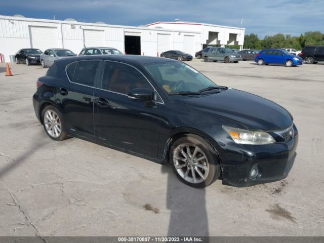 LEXUS CT 200H 2012 jthkd5bh1c2096709