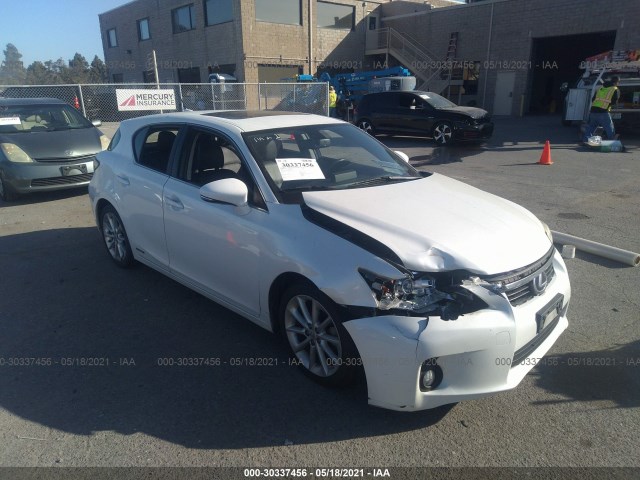 LEXUS CT 200H 2012 jthkd5bh1c2105540