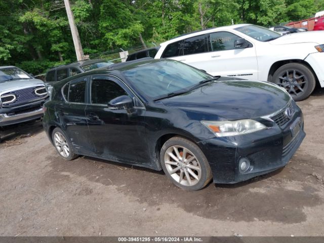 LEXUS CT 200H 2012 jthkd5bh1c2114027