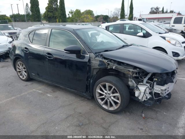 LEXUS CT 200H 2013 jthkd5bh1d2133128