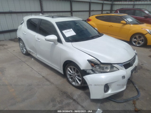 LEXUS CT 200H 2013 jthkd5bh1d2142590