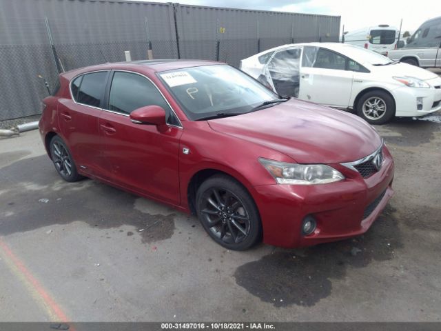 LEXUS CT 200H 2013 jthkd5bh1d2144419