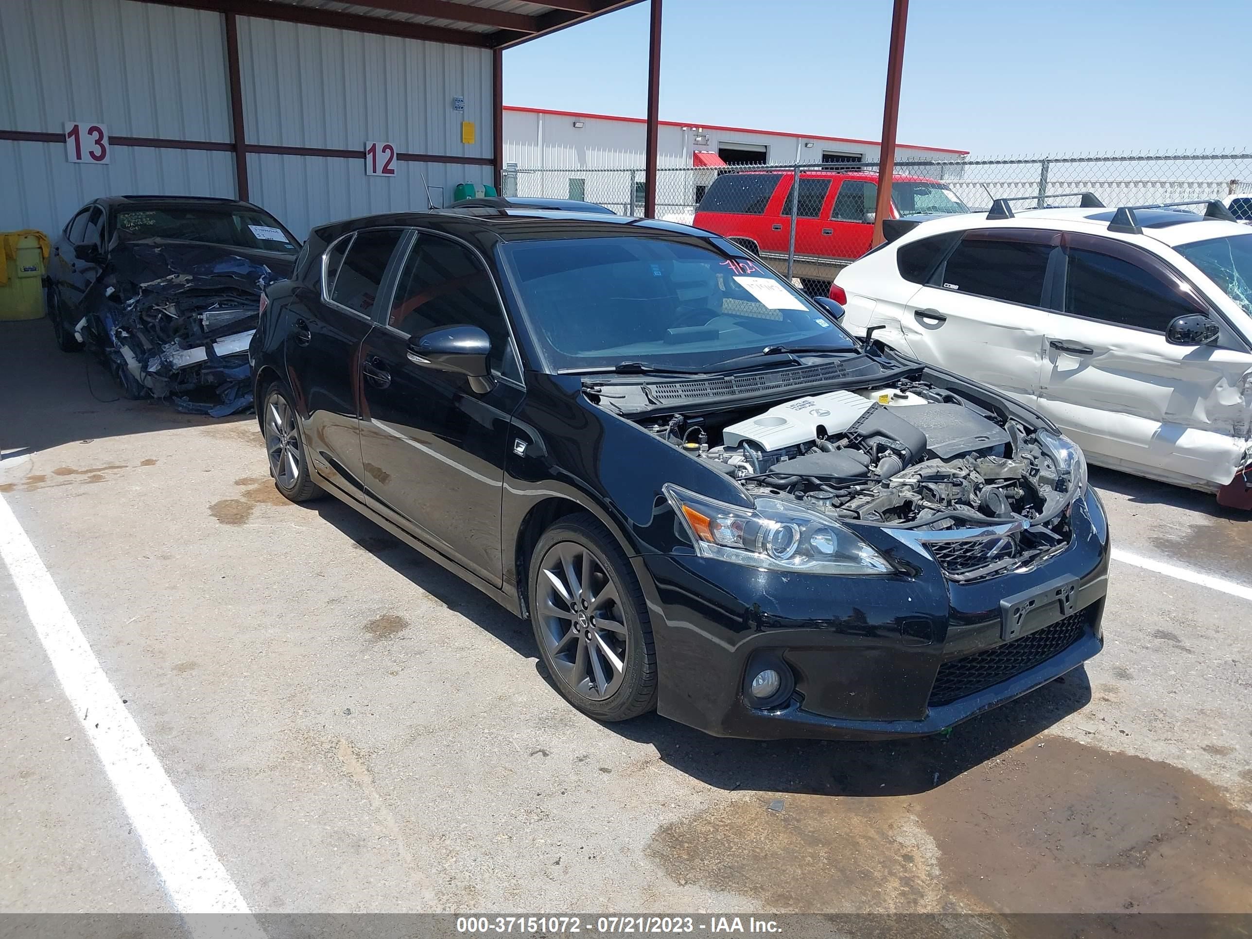 LEXUS CT 2013 jthkd5bh1d2166226