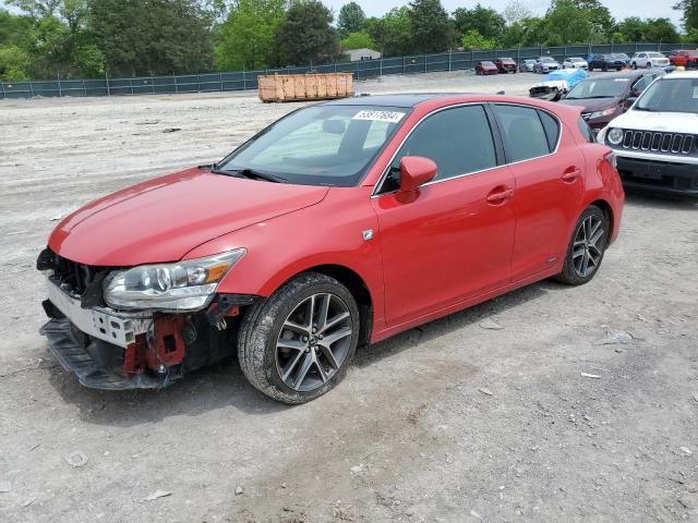 LEXUS CT 200 2014 jthkd5bh1e2204751