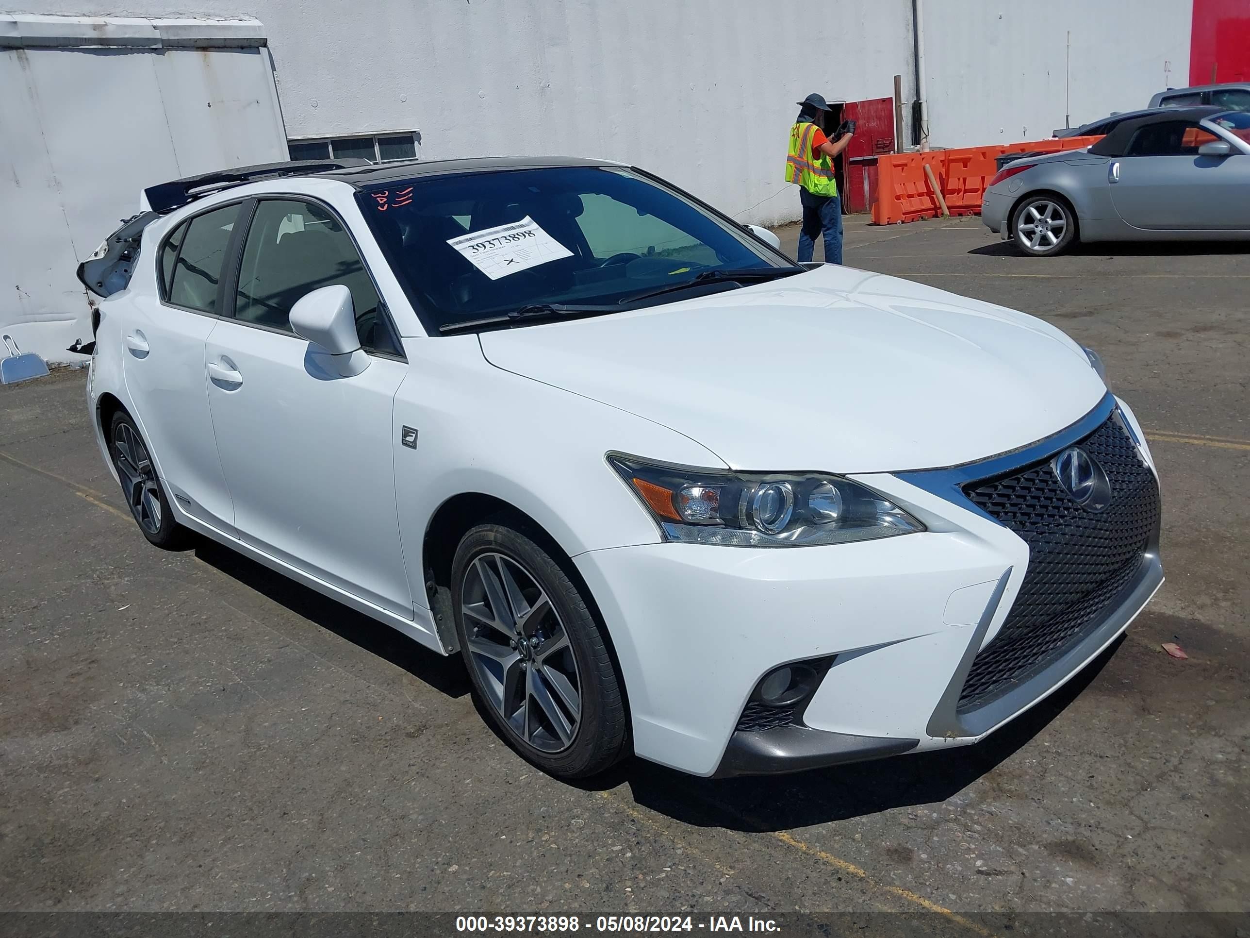 LEXUS CT 2015 jthkd5bh1f2228887