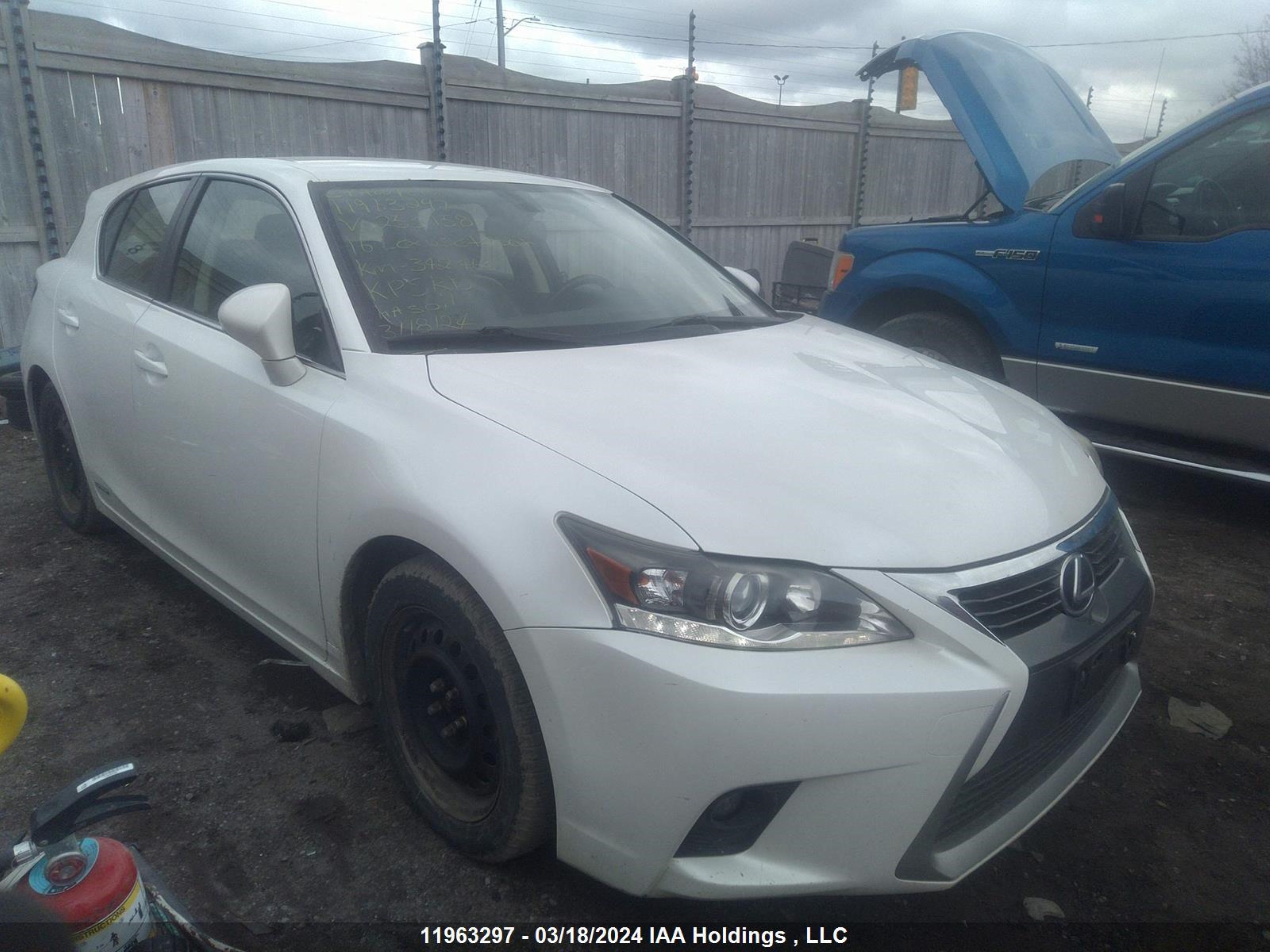 LEXUS CT 2016 jthkd5bh1g2253158