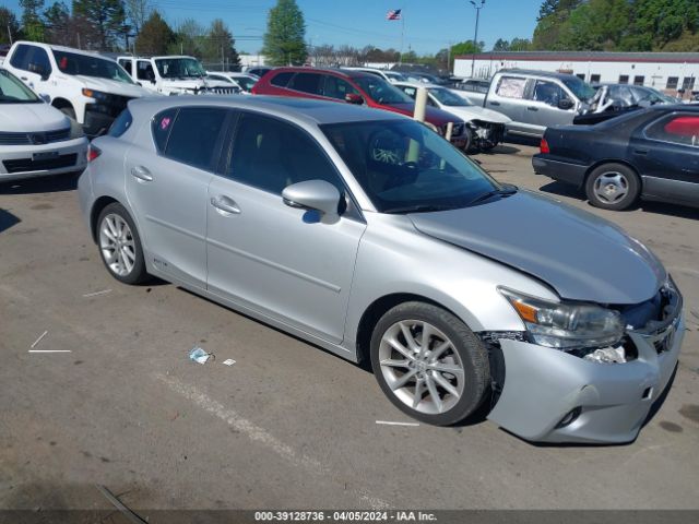 LEXUS CT 200H 2012 jthkd5bh2c2078655