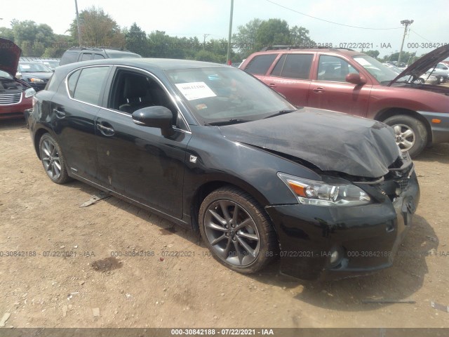 LEXUS CT 200H 2012 jthkd5bh2c2080664