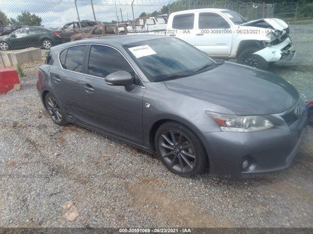 LEXUS CT 200H 2012 jthkd5bh2c2101058