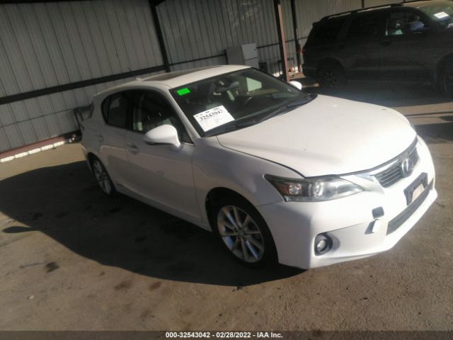 LEXUS CT 200H 2013 jthkd5bh2d2151511