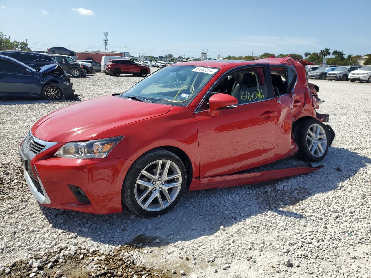 LEXUS CT 2016 jthkd5bh2g2266842