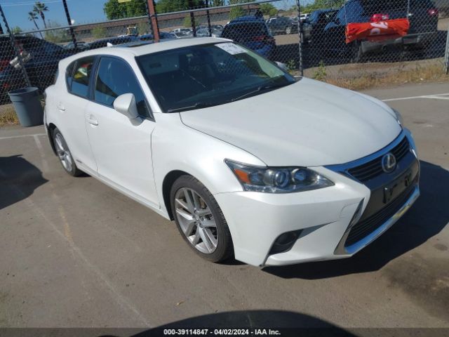 LEXUS CT 200H 2017 jthkd5bh2h2287238