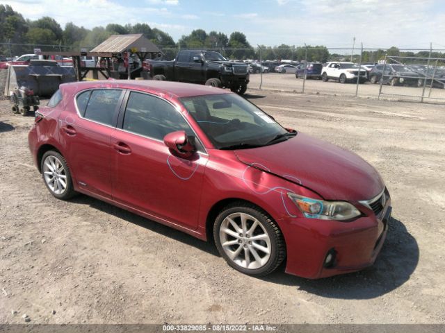 LEXUS CT 200H 2011 jthkd5bh3b2008791