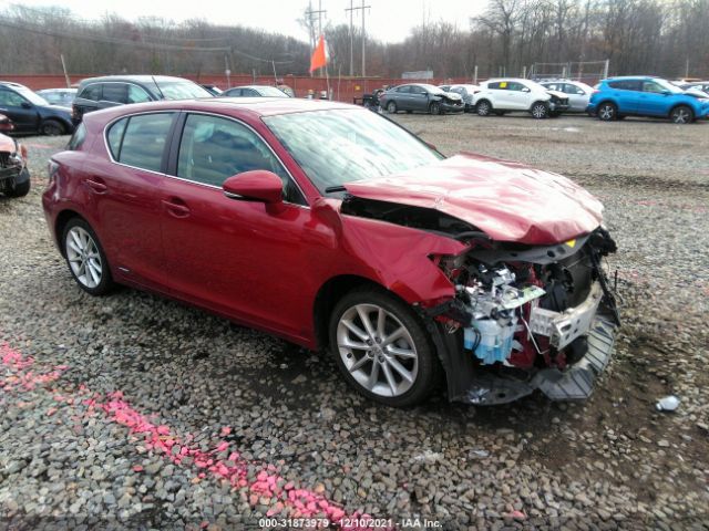 LEXUS CT 200H 2011 jthkd5bh3b2010864