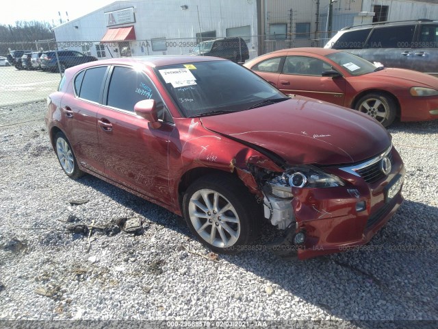 LEXUS CT 200H 2011 jthkd5bh3b2030967