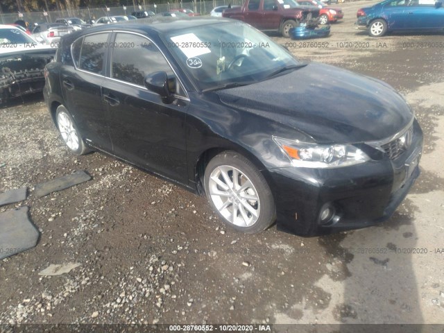 LEXUS CT 200H 2011 jthkd5bh3b2034503