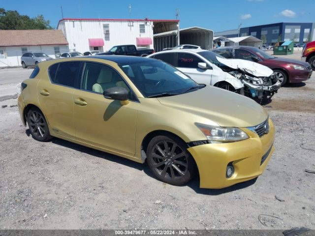 LEXUS CT 200H 2012 jthkd5bh3c2052856