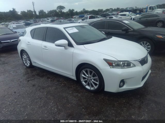 LEXUS CT 200H 2012 jthkd5bh3c2060195