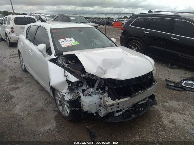 LEXUS CT 200H 2012 jthkd5bh3c2064893