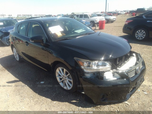 LEXUS CT 200H 2012 jthkd5bh3c2075716