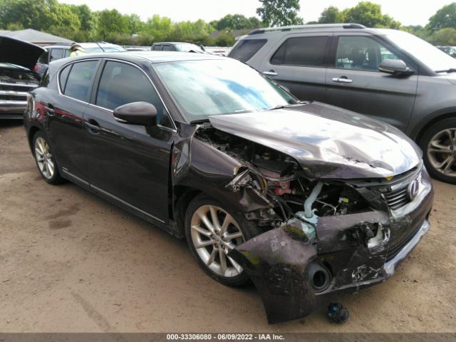 LEXUS CT 200H 2012 jthkd5bh3c2086280