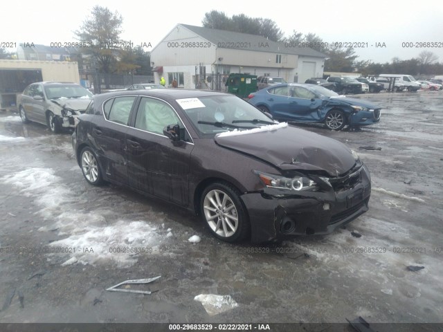 LEXUS CT 200H 2012 jthkd5bh3c2094153