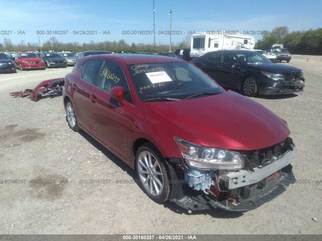 LEXUS CT 200H 2013 jthkd5bh3d2150447