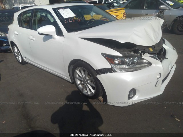 LEXUS CT 200H 2013 jthkd5bh3d2167068