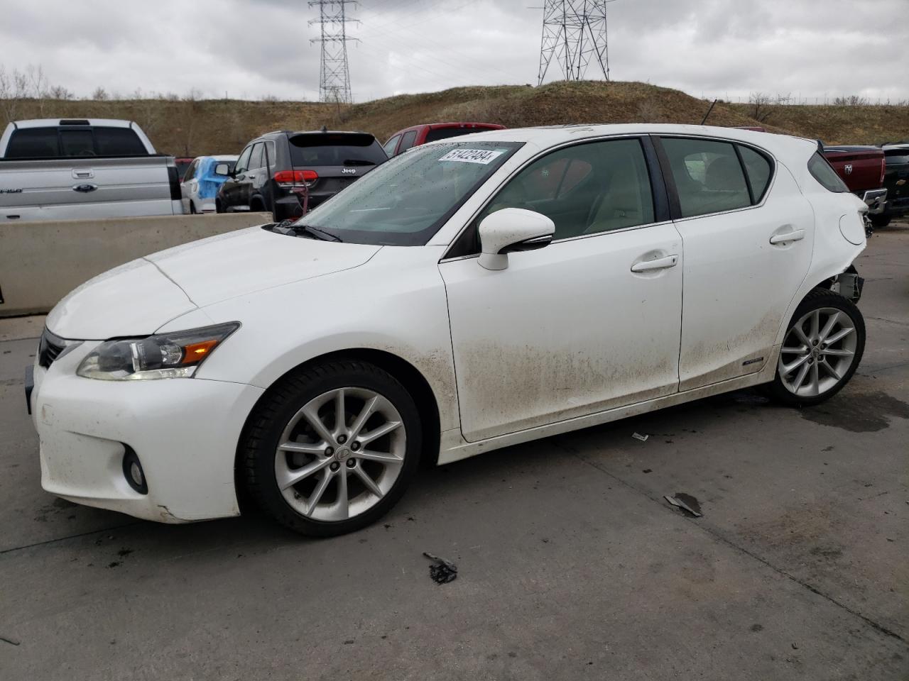 LEXUS CT 2013 jthkd5bh3d2167636