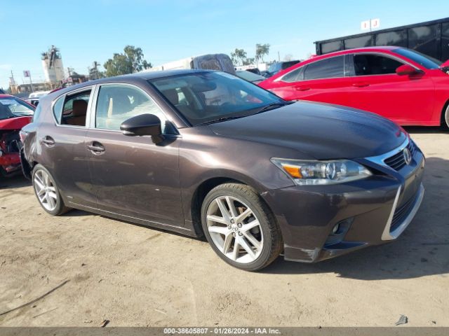 LEXUS CT 200H 2014 jthkd5bh3e2181408