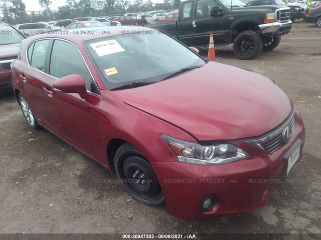 LEXUS CT 200H 2012 jthkd5bh4c2063588