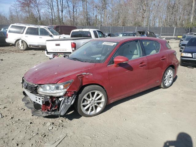 LEXUS CT 200 2012 jthkd5bh4c2085462