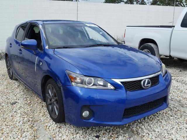 LEXUS CT 200 2012 jthkd5bh4c2102342