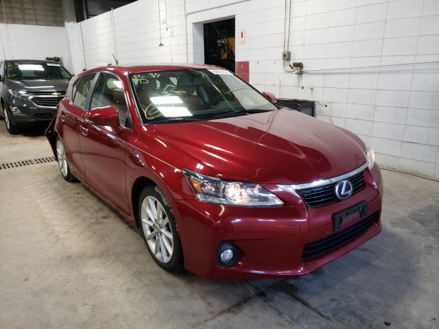 LEXUS CT 200H 2012 jthkd5bh4c2115477