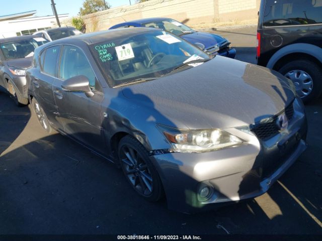 LEXUS CT 200H 2013 jthkd5bh4d2159951