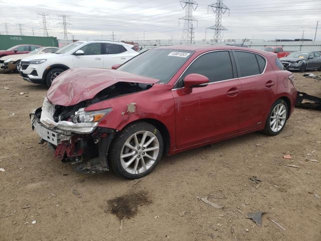 LEXUS CT 200 2013 jthkd5bh4d2165197