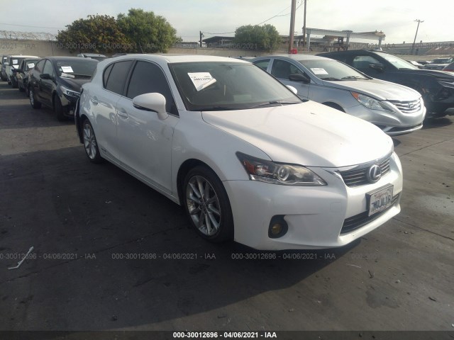 LEXUS CT 200H 2013 jthkd5bh4d2165524