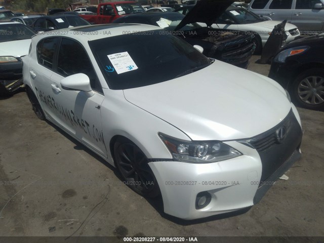 LEXUS CT 200H 2013 jthkd5bh4d2166690