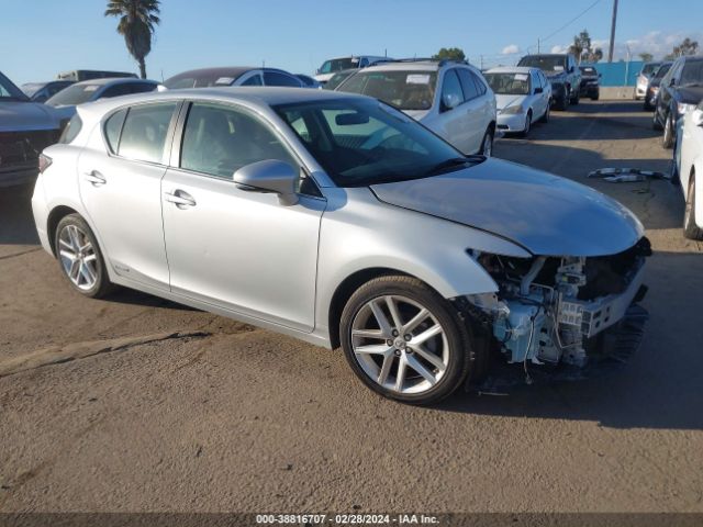 LEXUS CT 200H 2016 jthkd5bh4g2272917