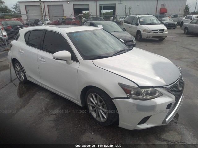 LEXUS CT 200H 2011 jthkd5bh5b2004029