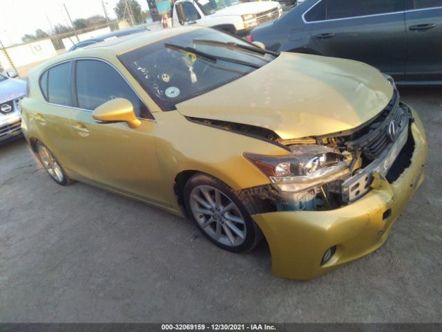 LEXUS CT 200H 2011 jthkd5bh5b2009411