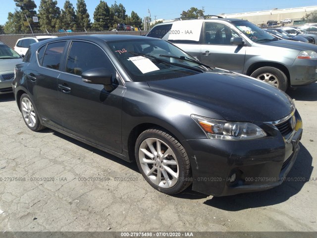 LEXUS CT 200H 2011 jthkd5bh5b2027181