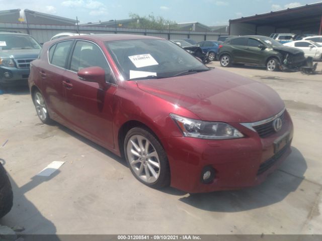 LEXUS CT 200H 2011 jthkd5bh5b2027830